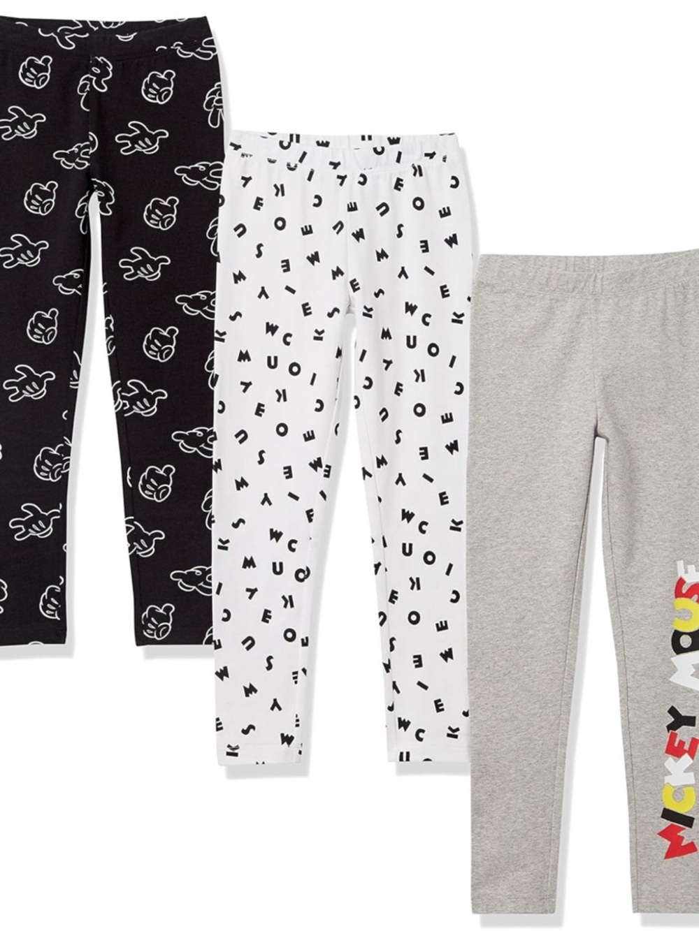 NWT 2T 3-Pack Disney Mickey Mouse Leggings